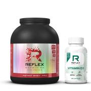 REFLEX Instant Whey PRO 2,2 kg + Vitamin D3 100 kapslí ZDARMA
