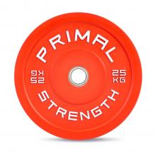 Kotouč PRIMAL Elite Bumpers 25 kg červený